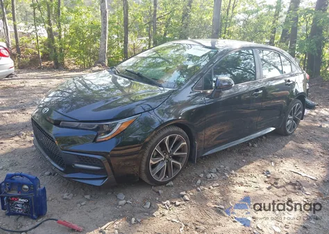 2020 Toyota Corolla Se из США, поврежденный, VIN 5YFS4RCE4LP040097